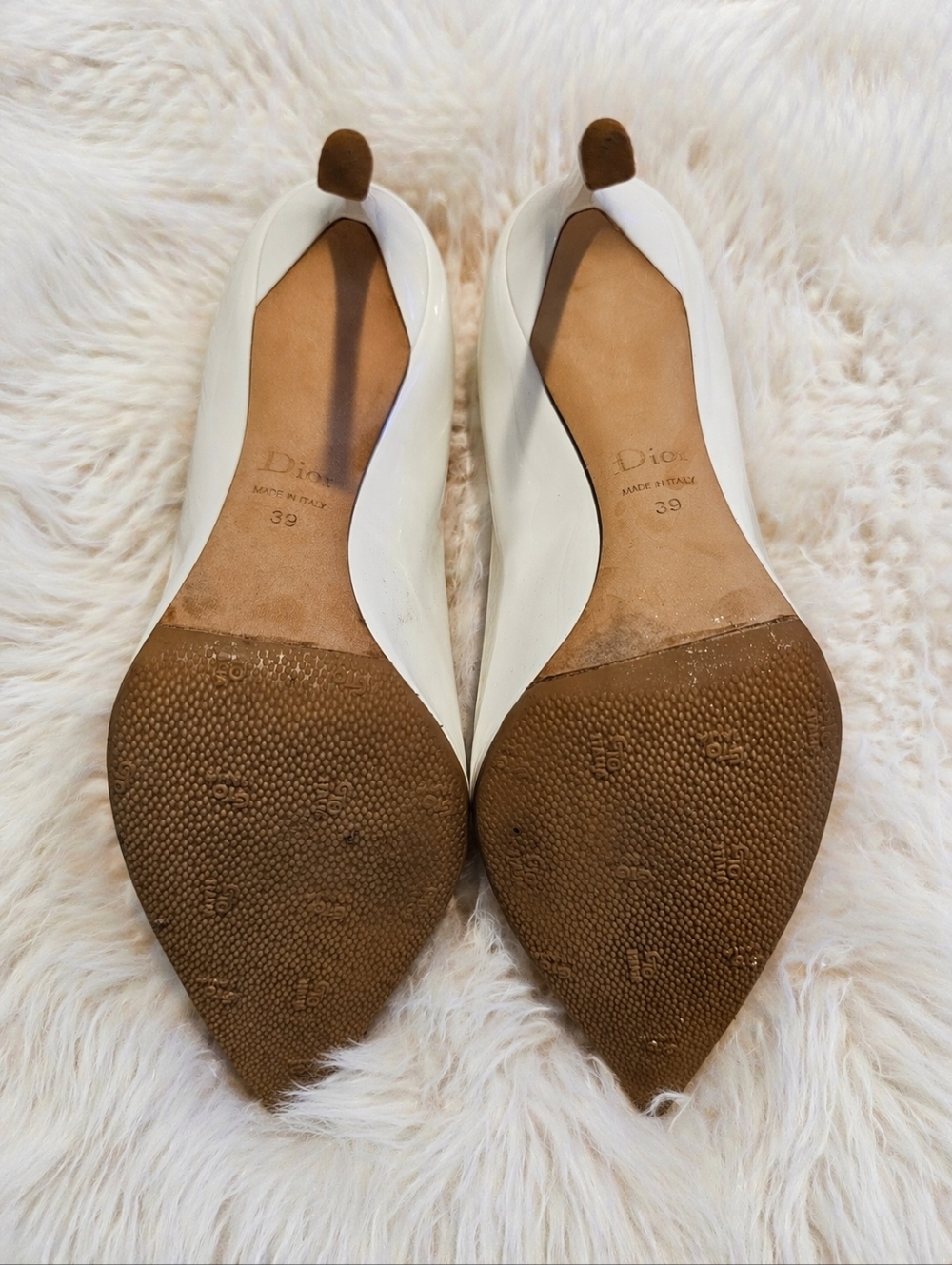 Dior Essence Patent Calfskin Pumps Made In Italy - Picture 2 of 2